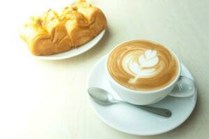 chaud latté café art photo