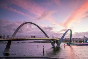 perth centre ville ville horizon paysage urbain de Australie photo