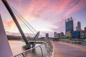 perth centre ville ville horizon paysage urbain de Australie photo