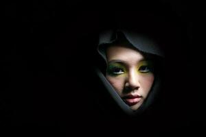 asiatique femme mode maquillage photo