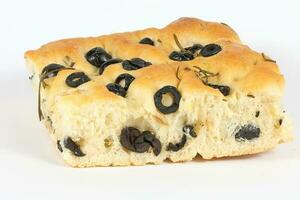 olive herbe focaccia photo