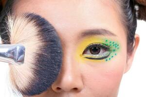 asiatique femme mode maquillage photo