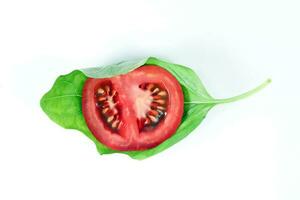 tomate et basilic photo