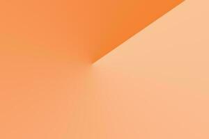 abstrait Orange Contexte. 3d rendre illustration. minimaliste conception, orange. photo