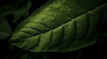 Terre journée et monde environnement jour, printemps, magnifique Naturel Frais vert feuille, relaxation la nature concept, produire ai photo