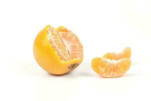 Frais des oranges de tropical zone ,doux fruit photo