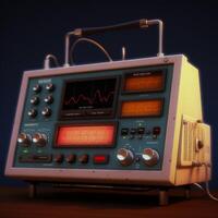 photo de ekg machine ai généré