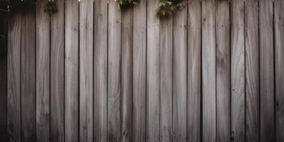 en bois clôture avec texture Contexte ai généré photo
