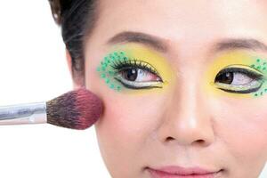 asiatique femme mode maquillage photo