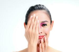 asiatique femme mode maquillage photo