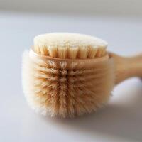 photo de exfoliant corps brosse ai généré