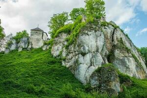 ojcow Château dans Pologne photo