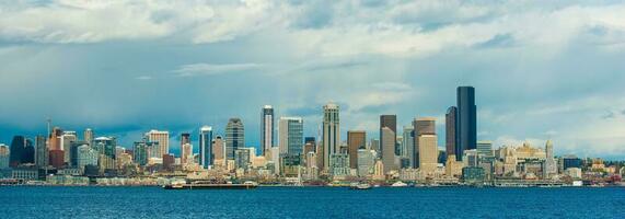 panorama de l'horizon de Seattle photo