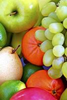 Frais des fruits fermer photo