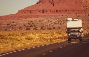 un camion campeur Arizona voyage photo