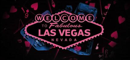 Bienvenue à Vegas bannière photo