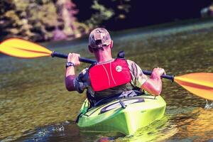 rivière kayak tournée photo