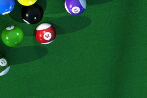 billard Jeu copie espace photo