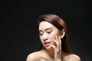 Sud est asiatique magnifique Jeune Dame mode maquillage cosmétique photo