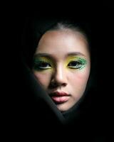 asiatique femme mode maquillage photo