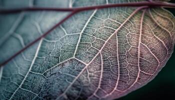 biologique croissance dans vibrant forêt, l'automne rayé beauté brille généré par ai photo