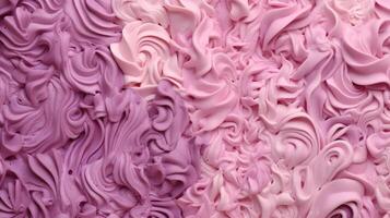 neutre rose et magenta coloré laiteux velours crème texture Contexte. ai généré photo