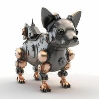 chien Sécurité robot conception ai généré photo