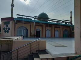 magnifique paysage mosquée, islamique Contexte mosquée photo