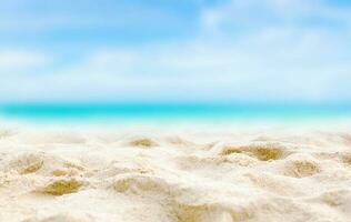 plage et mer clair l'eau de vacances se détendre été photo