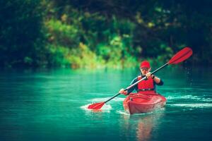 kayak tour sur le Lac photo