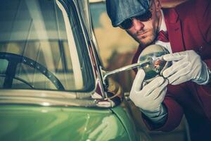 voiture inspection avant acheter photo