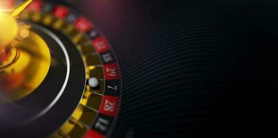 casino roulette bannière photo