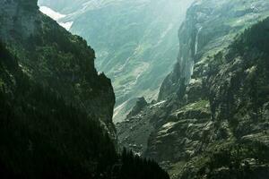 spectaculaire jungfrau paysage photo