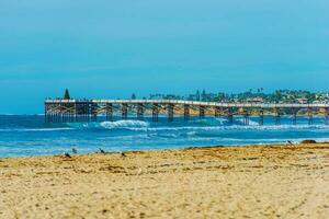 san Diego plage et jetée photo