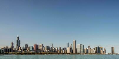 ville de Chicago panoramique horizon photo