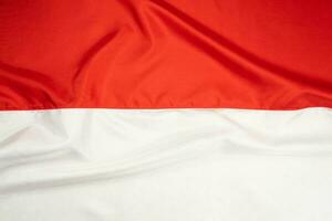ondulé indonésien nationale drapeau Contexte photo