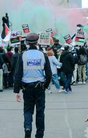 pro palestinien se rallier dans Londres 13e mai 2023 photo