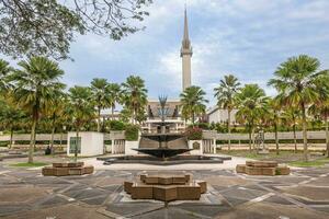 nationale mosquée de Malaisie situé à Kuala lumpur, Malaisie photo