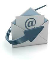 email concept 3d rendre photo