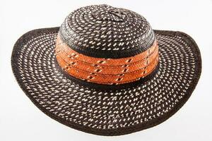 traditionnel chapeau de Colombie appelé sombrero vueltiao photo