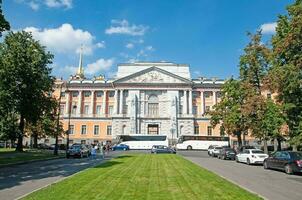 st. Pétersbourg, Russie - août 15 mikhailovsky Château photo