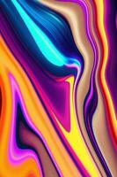 coloré abstrait luxe spirale texture et liquide acrylique modèle peindre sur Contexte. gratuit Photos
