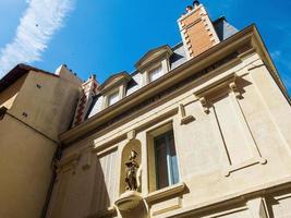 Maison à clermont-ferrand, puy de dome, france photo