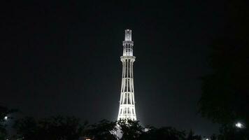 manier Pakistan montrant ses beauté à nuit photo