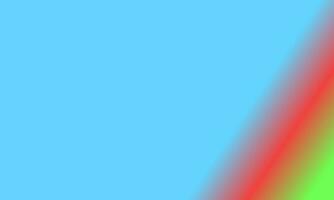 conception Facile bleu vert et rouge pente Couleur illustration Contexte photo