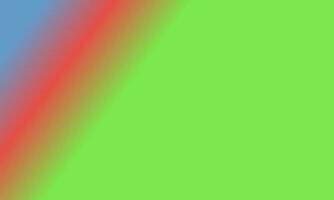 conception Facile bleu vert et rouge pente Couleur illustration Contexte photo