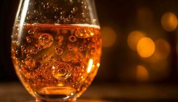 luxe boisson établissement sert élégant whisky des cocktails généré par ai photo