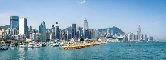 Hong kong moderne ville dans Chine photo