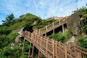 jeju île, Sud Corée, juin. 04, 2023. magnifique seongsan ilchulbong à jeju faire, jeju île. photo