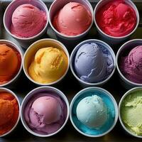 glaces maison photo